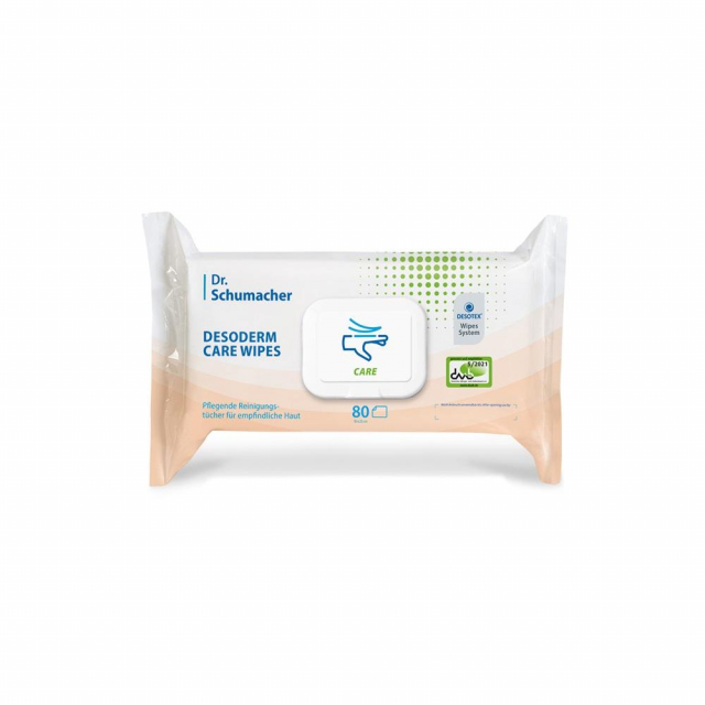 DESODERM Care Wipes 80 Tücher Feuchtpflegetücher