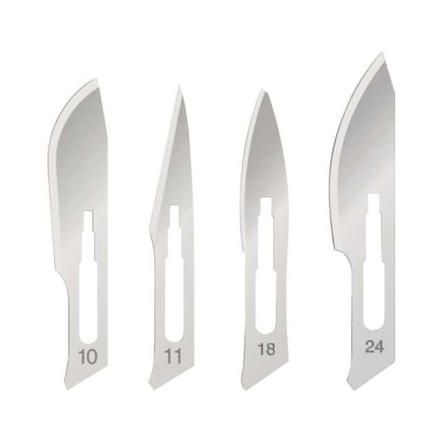 Skalpellklingen, 100 St., steril