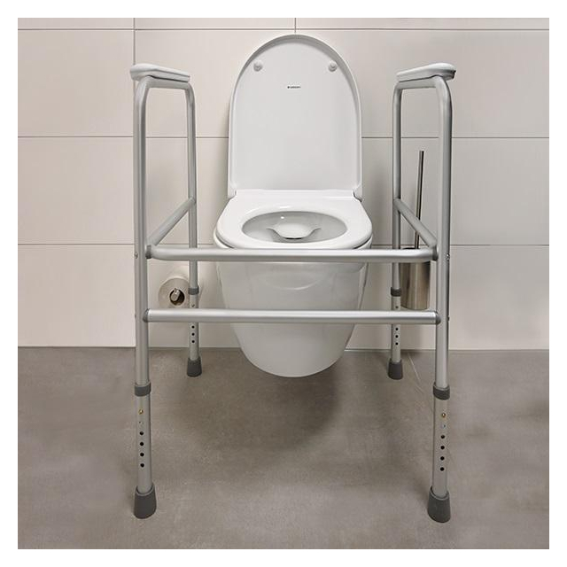 Servocare Toilettenrahmen aus Aluminium höhenverstellbar