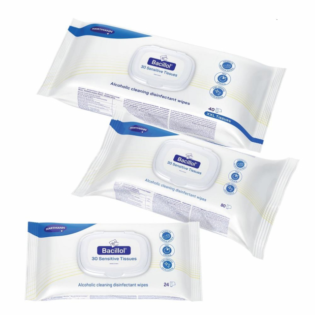 Bacillol® 30 Sensitive Tissues Desinfektionstücher