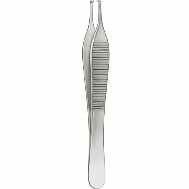 Pinzette chir. 12cm;1x2 Z.