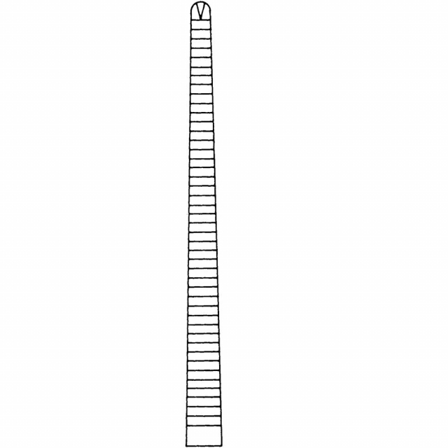 Klemme Kocher gerade 16cm