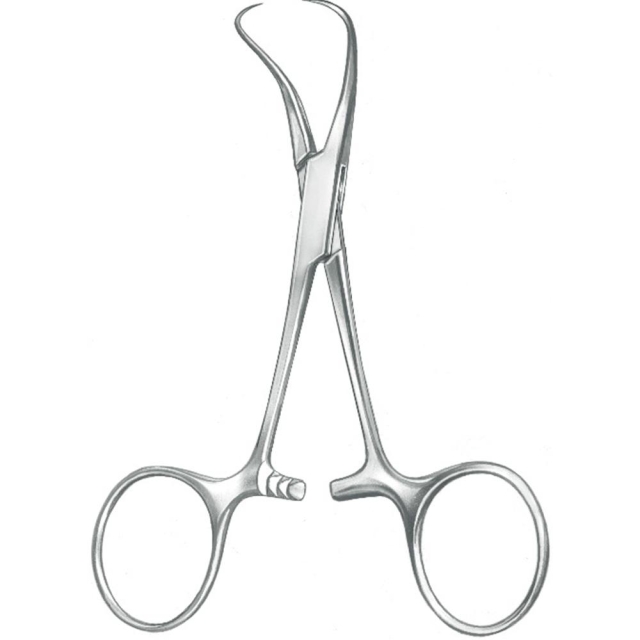 Tuchklemme scharf, grazil nach Backhaus