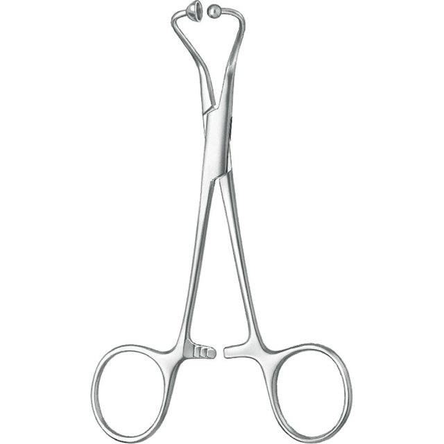 Tuchklemme für Papierabdeckung