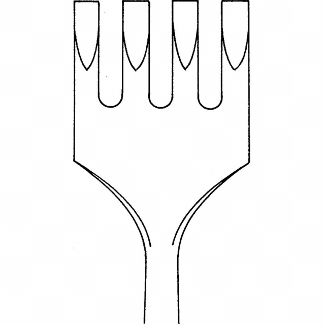 Wundhaken fein, scharf 16.5cm