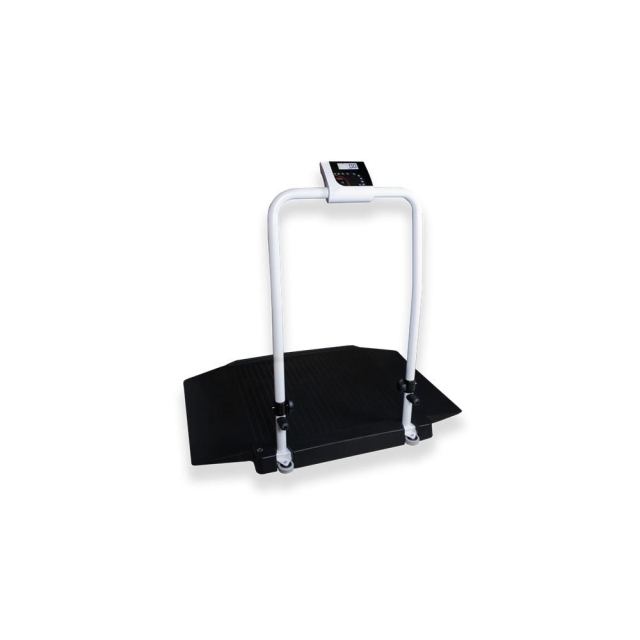 Rollstuhlwaage 300kg/100g mit Haltegriff