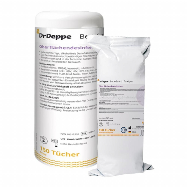 Beta Guard RFU Wipes