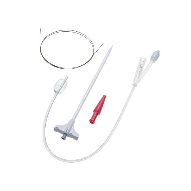 Cystofix Wechselset Ch.12 steril 40cm Silikonkatheter 5 St. Führungsdraht, Dilatator
