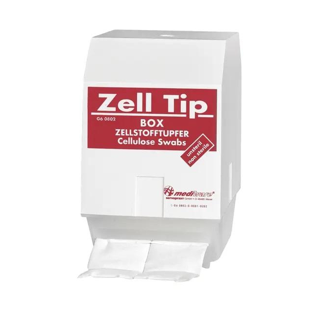 Zelltip Tupferdispenser leer
