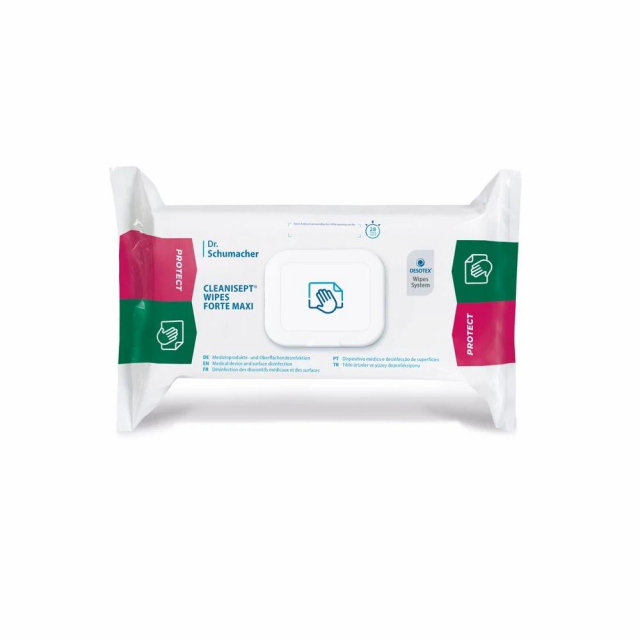 CLEANISEPT® Wipes FORTE MAXI 100 Tücher Alkoholfreie Desinfektionstücher