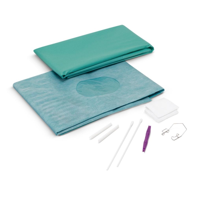 IVOM-Sets Standard O  mit Auffangbeutel 42 Stück Chirurgie-Sets für Augen-OPs