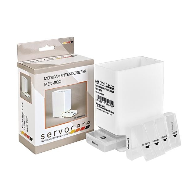 Servocare Med-Box Medikamentenspender für 7 Tage Medikamentendosierer