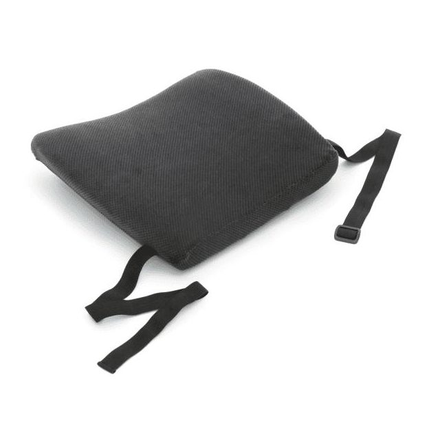 Back Auto Lendenkissen grau