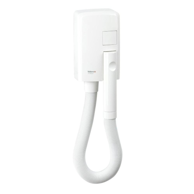 Wandhaartrockner Serie Valera+ Hotello ABS-Kunststoff weiß