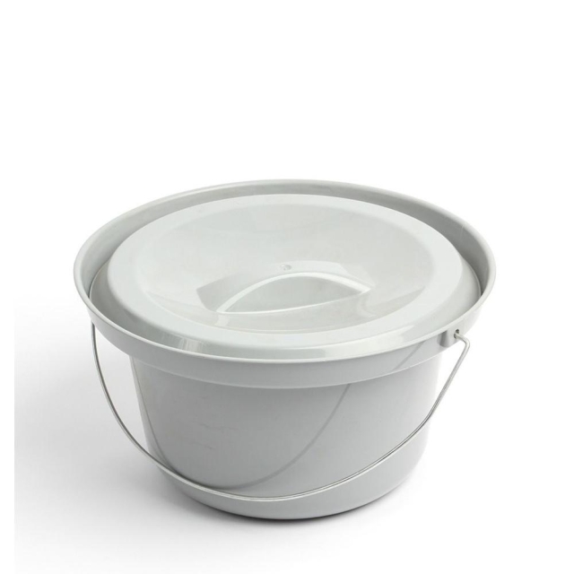 Eimer incl. Deckel für TOMTAR Toilettenrollstuhl TSU-2