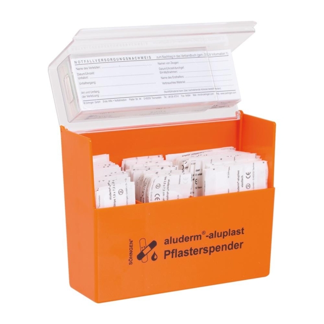 Pflasterspender aluderm®-aluplast Pflasterspender gefüllt