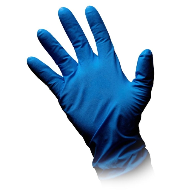 SolidSafety High Risk Pro blau Chemie-Schutzhandschuh
