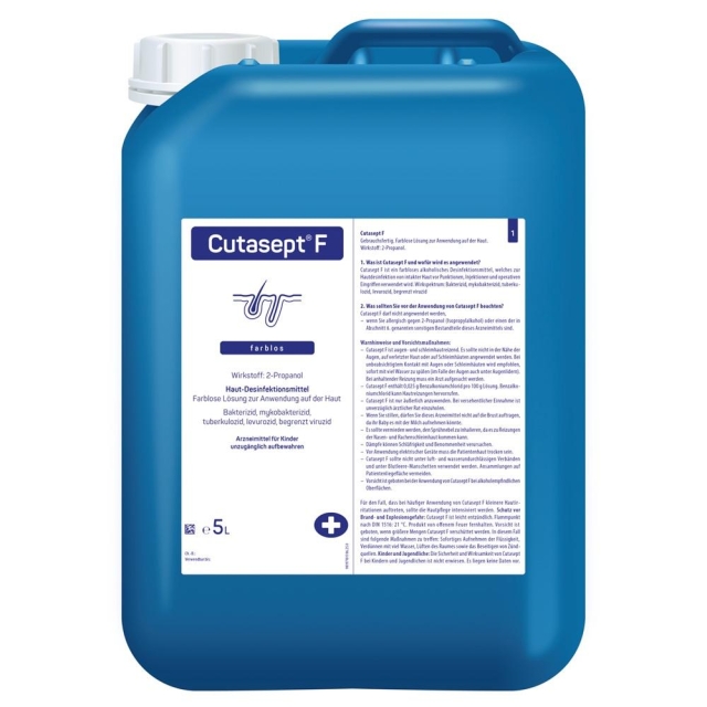 Cutasept® F Hautantiseptikum 5 l Kanister
