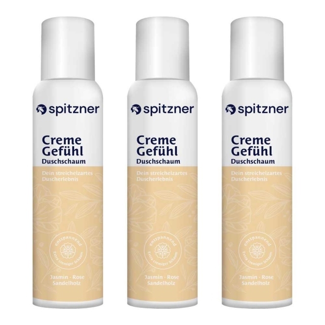 Duschschaum Cremegefühl 3 x 150 ml
