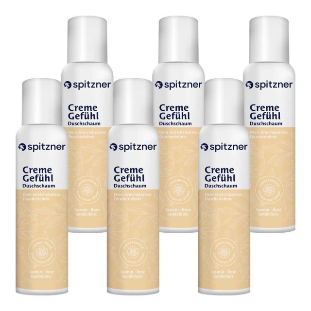 Duschschaum Cremegefühl 6 x 150 ml