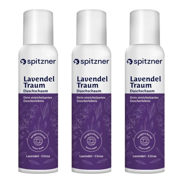Duschschaum LavendelTraum 3 x 150 ml
