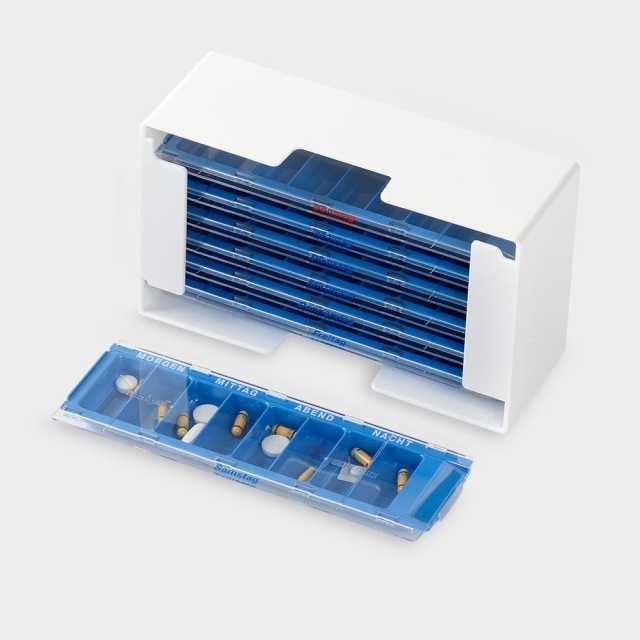 Melipul Medikamenten-Dosierer XL-8 1 Woche