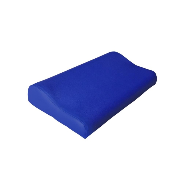 Kopflagerungskissen blau