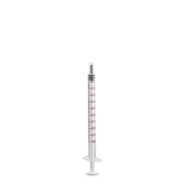 Feindosierungsspritzen 1ml; 2-teilig 100St. Heparin 25.000 I.E.