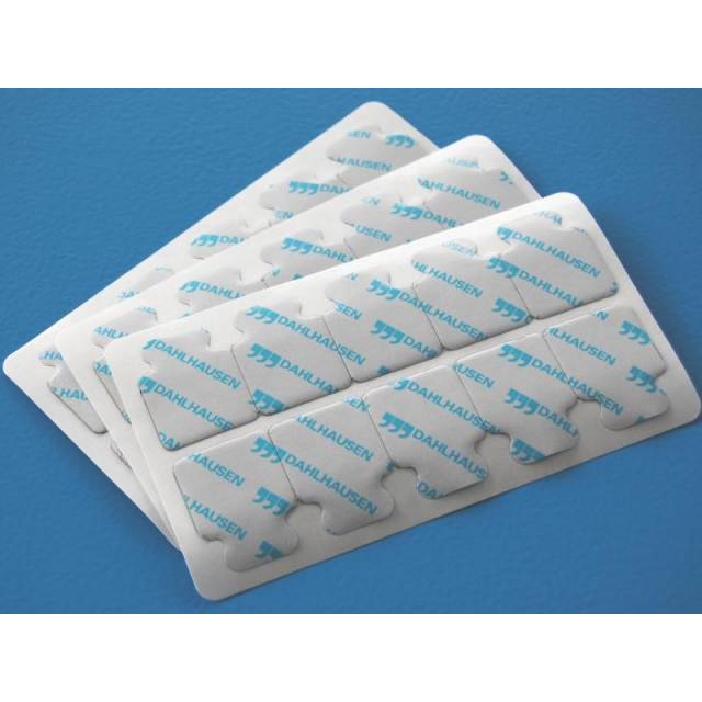 Einmal-Elektrode, Typ 715, TAB-Elektrode, 26 x 24 mm Klebeelektrode TAB  100St. Folienelektrode Ruhe-EKG eckig