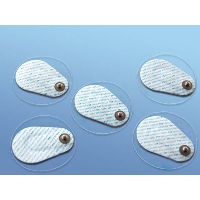 Klebeelektrode Erwachsene oval 30 Stück Klebeelektrode Schaumst. Wet-Gel dezentraler Anschluß