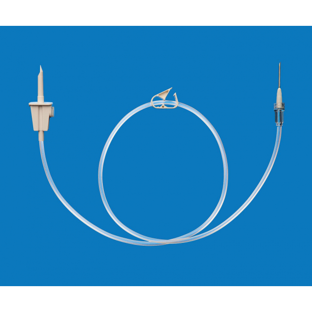 Freka Lipoflow Überleitsystem mit Spike und Kanüle