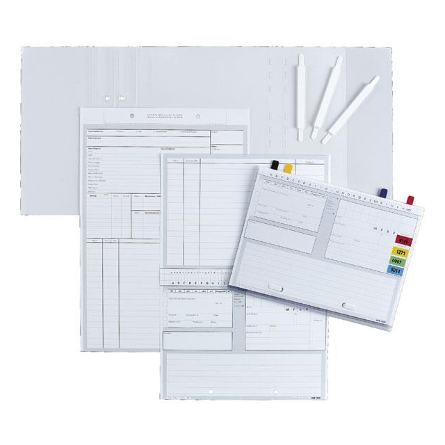 ALPHAsafe Karteikarten DIN A5 Patientenkartei für verschiedene Fachrichtungen