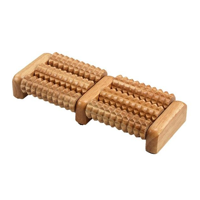 Fußmassageroller aus Holz