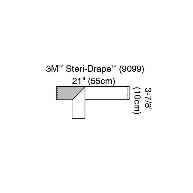 Steri-Drape OP-Klebestreifen steril 55 x 10 cm 250 Stück