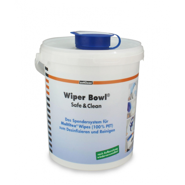 Multitex Wipes DR Safe&Clean Spendereimer groß Behälter für Scheuer- und Wischdesinfektion