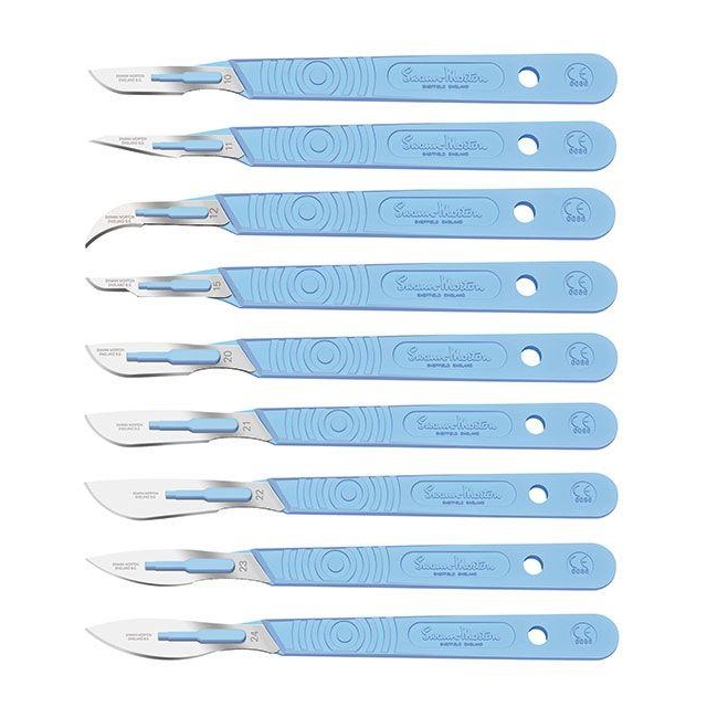 Swann Morton Einmal-Skalpellklingen Einwegklingen für Skalpellgriffe