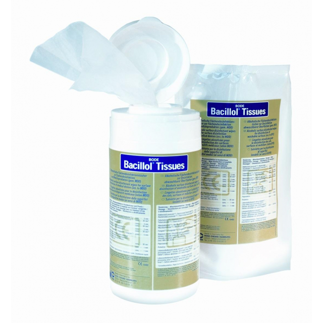 Bacillol Tissues Alkoholische Schnelldesinfektionstücher