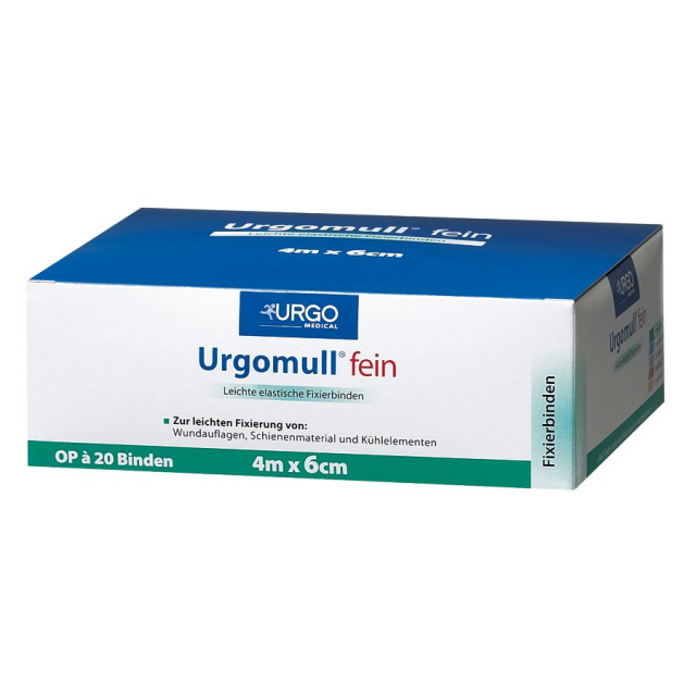 Urgomull fein Fixierbinde Elastische Mullbinden zur leichten Fixierung von Wundauflagen