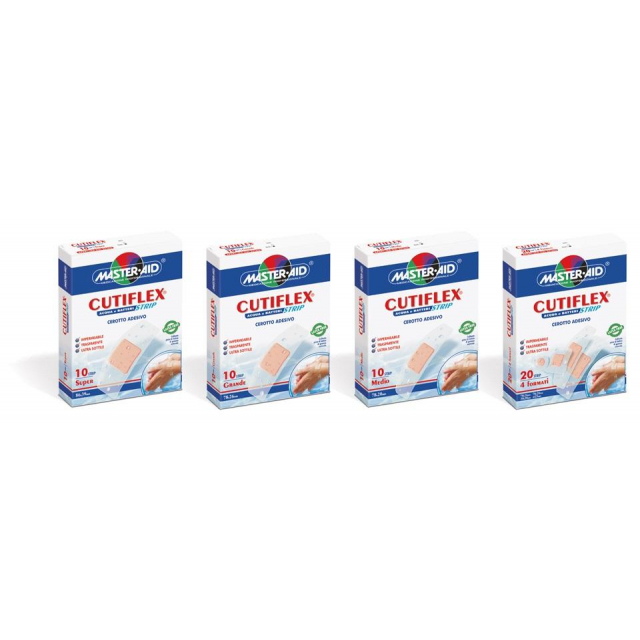 Cutiflex strip Folienwundverband Einzeln eingeschweißter Folienwundverband