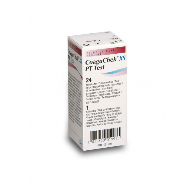 CoaguChek XS PT Teststreifen PST für INRange