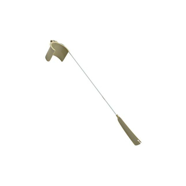 Strumpfanzieher mit Schuhlöffel beige/weiß