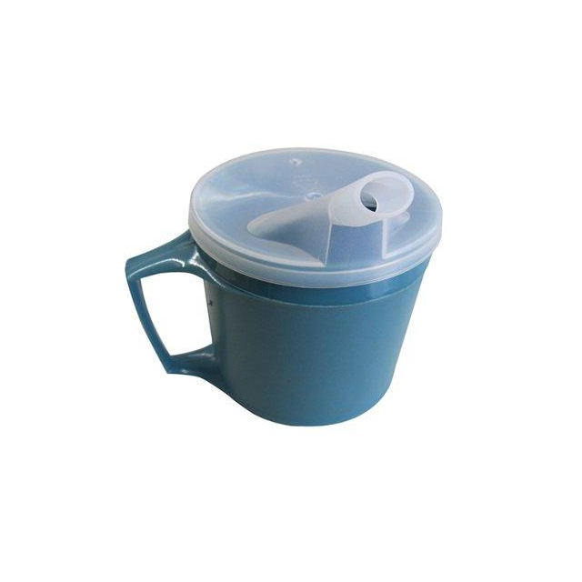 Trinkbecher THERMO blau/grau 200 ml