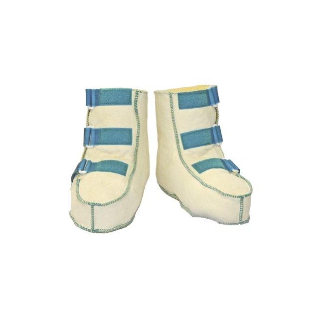 Reha-Schuhe Echtfell medizinisch Gr. 47/48