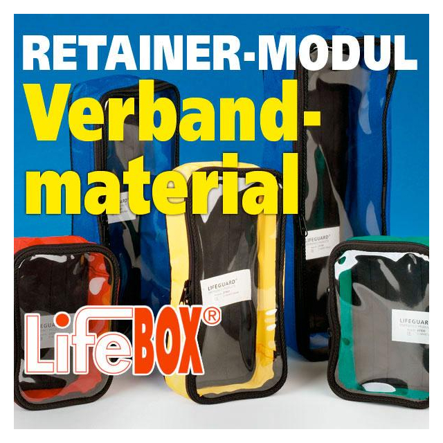 Lifebox Retainer gefüllt