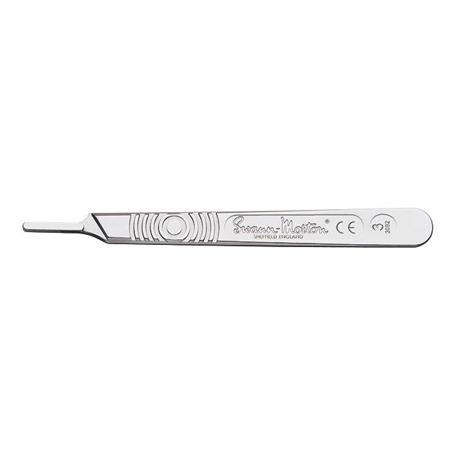 Swann Morton Skalpellgriff Nr. 3 120 mm Halter für Skalpellklingen