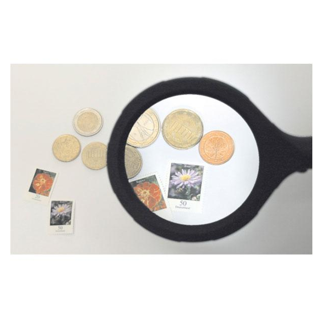 Universal-Lupe mit 6 LED Beleuchtete Leselupe