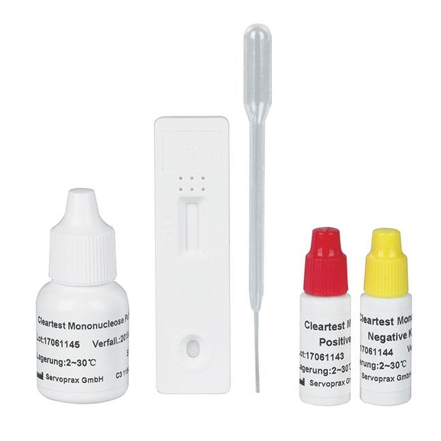 Mononucleose 25 Stück zum Nachweis Pfeiffer'sches Drüsenfieber