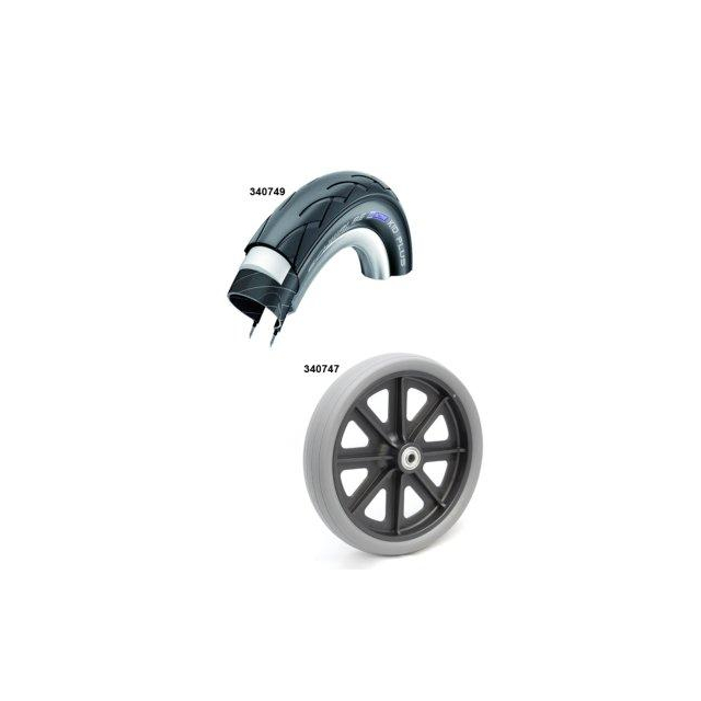 Schlauch 12" für Rollator TAIMA XC Bereifunf für Rollatoren von Dietz