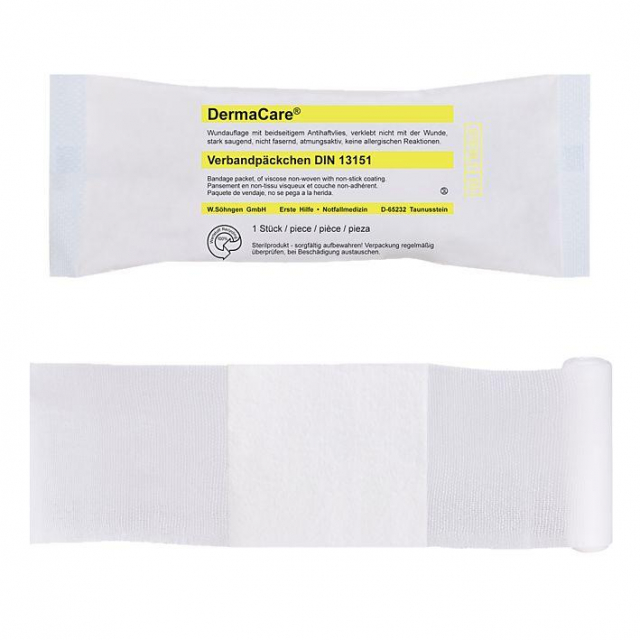 DermaCare Verbandpäckchen DermaCare Verbandpäckchen DIN 13151 klein, mittel, groß