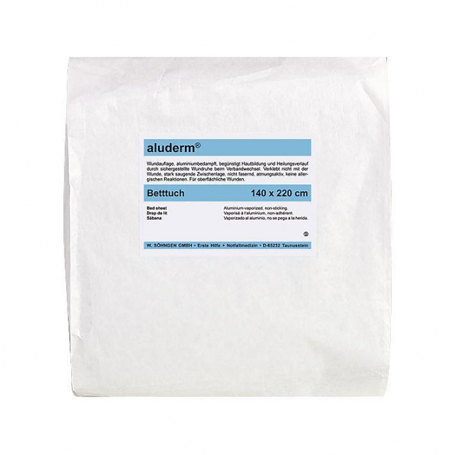 aluderm-Betttuch Betttuchauflage